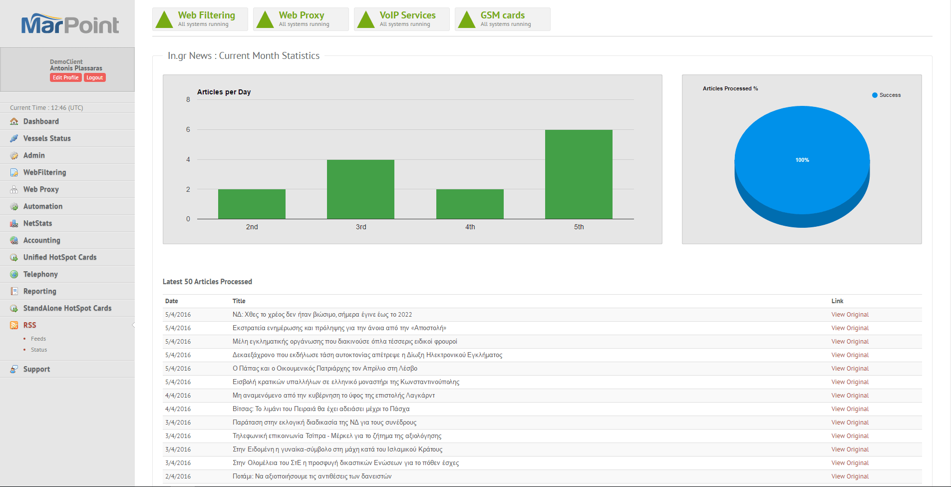 Marpoint - Evo News RSS Feeder 2