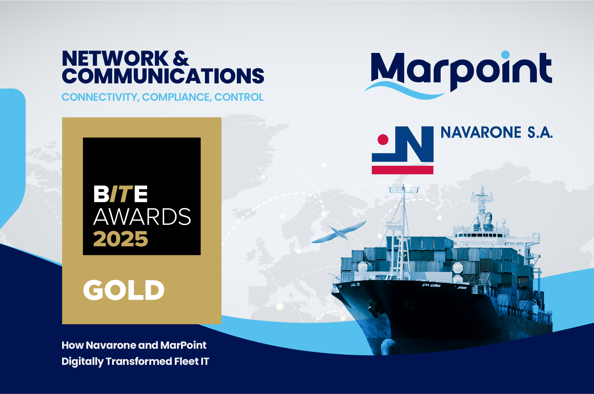 MarPoint & Navarone Win Gold at BITE Awards 2025